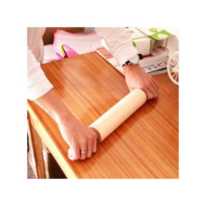 Rouleau à Pâte - Rouleau à Pâtisserie en Bois avec Poignées
