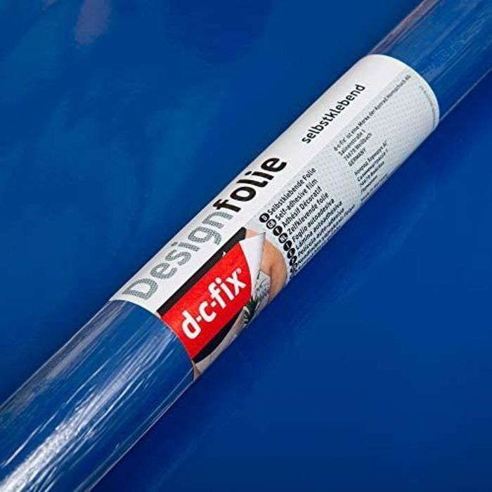 Papier Adhésif Blue Royal (2 m x 45 cm) made in Germany Papier peint autocollant