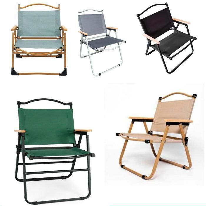 Chaise de Camping - Non spécifié - Pliable - Légère - Confortable - Facile à Nettoyer (Couleur aléatoire)