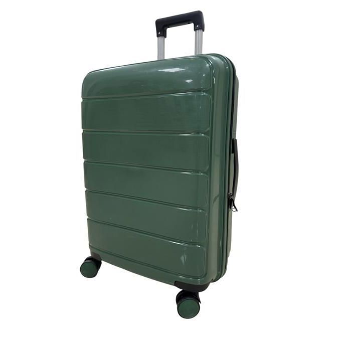 VALISE SYDNEY A BASE PP 50 CM VERT  FONCE PETITE - T20