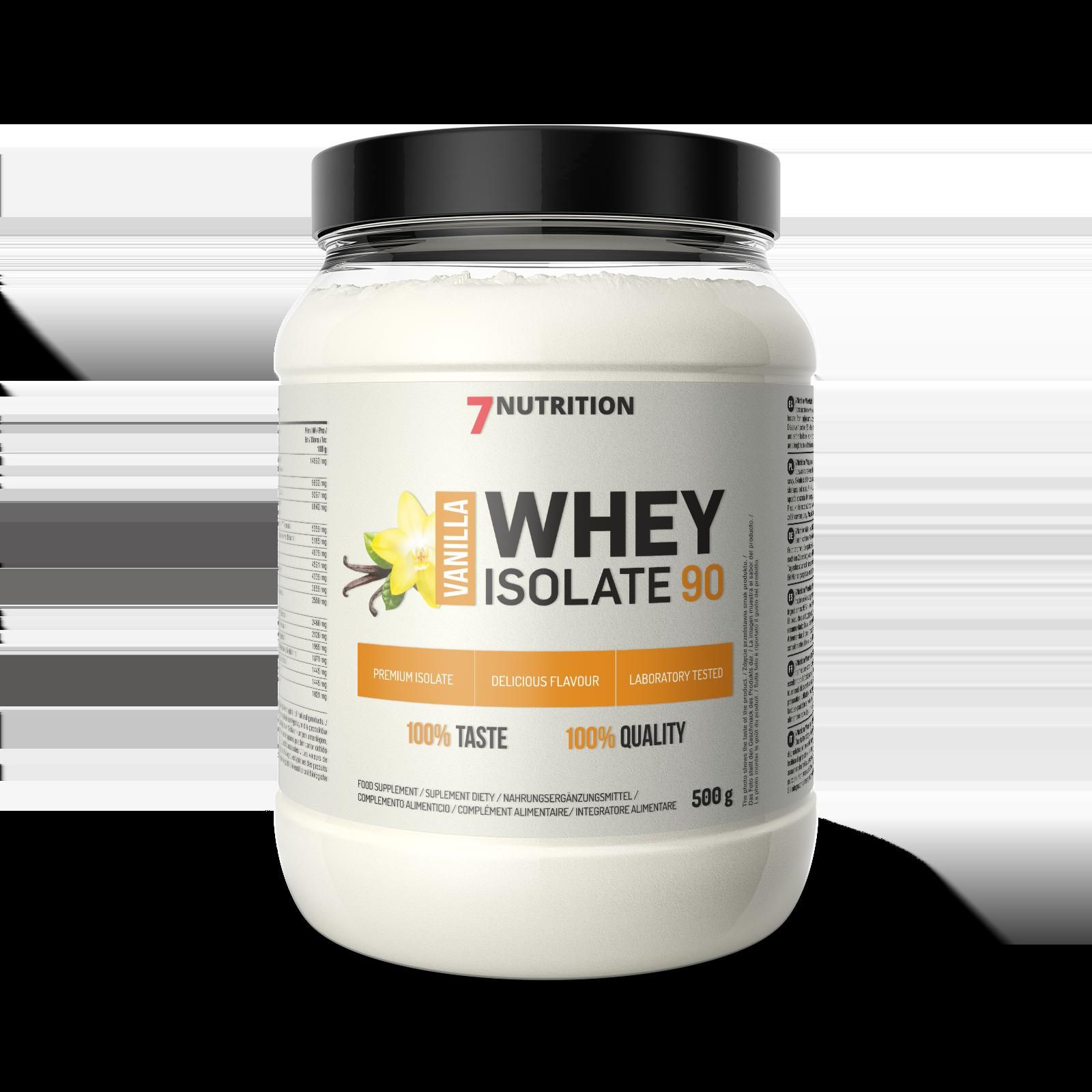 Whey Isolate 90 500 g Vanilla - Récupération et Performance Avec Une Isolate de Haute Qualité