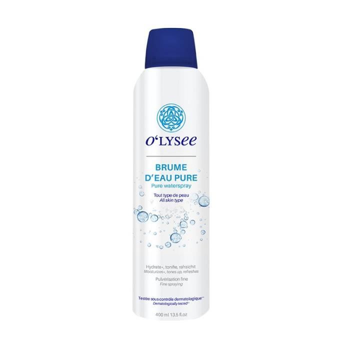 Brume d'eau pure O'Lysée 400ml - Hydratant et Tonifiant