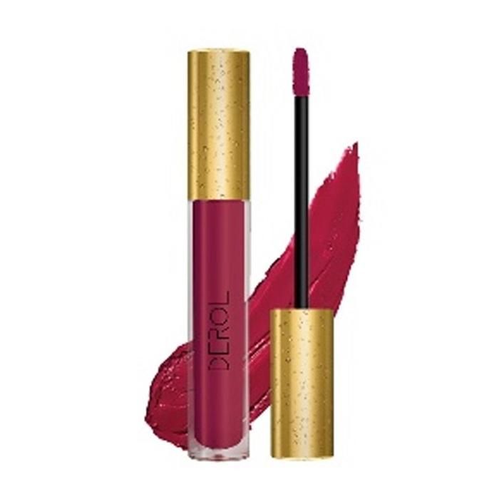 Derol Gloss à lèvres mat longue tenue couleur 08 BERRY - 5.5ml