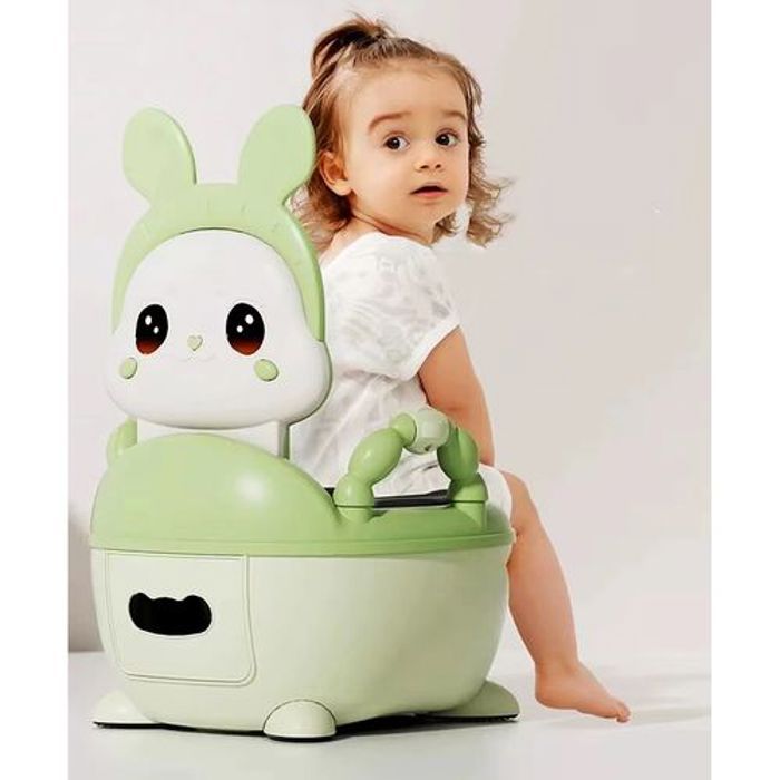 Pot Spécial Siège D'entraînement de Toilette Pour Garçons et Filles (Vert)
