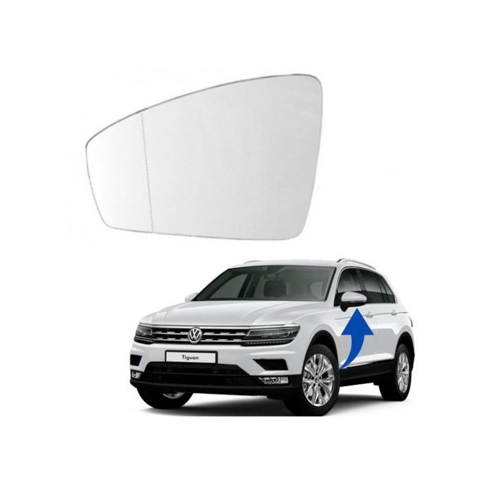 Verre Retroviseur Gauche Volkswagen Tiguan (AD1)