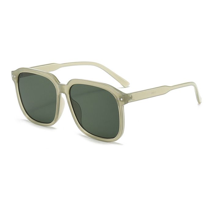 Lunettes de soleil - OHMY BEAUTY KOREA - SG001-4 - Protection UV - Monture carrée - Verres bruns