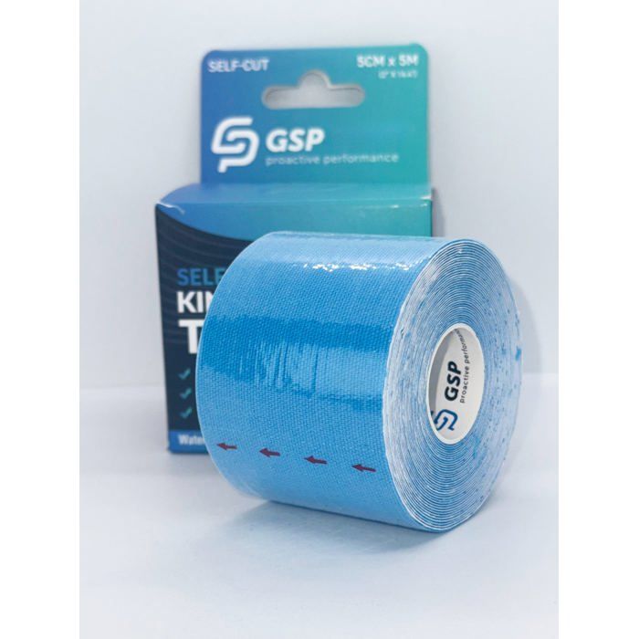 GSP – Bande de Kinésiologie 5cm × 5m – Bleue