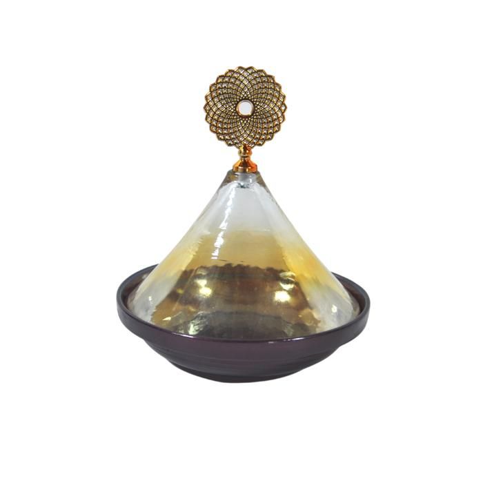 Dôme Tajine - N/A - Violet - Élégance - Chic - 1 pièce