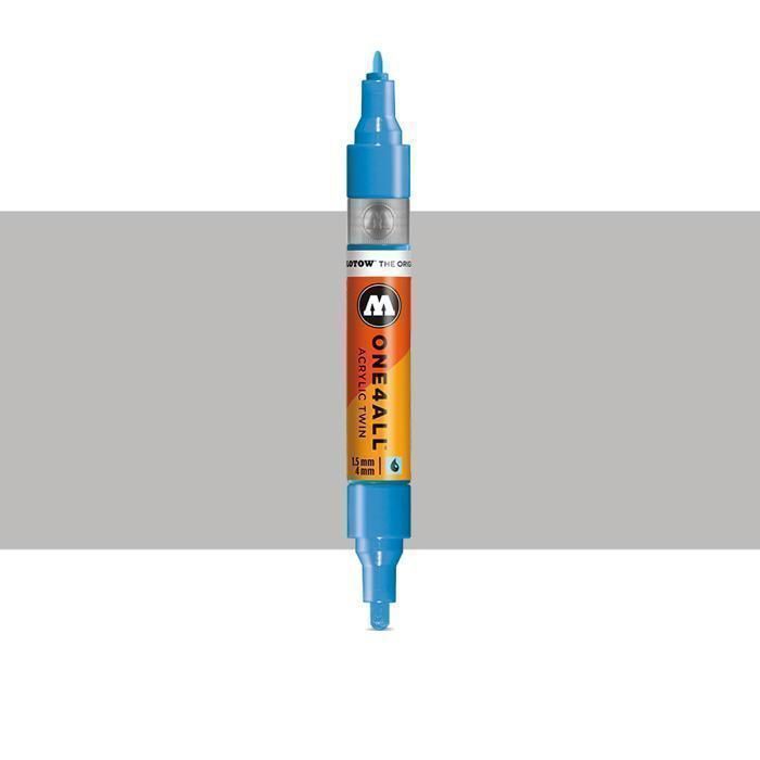 MARQUEUR PEINTURE ACRYLIQUE ONE4ALL - TWIN 1,5 - 4 mm - 237-Gris Bleu Clair-39