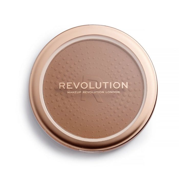 Poudre bronzante - REVOLUTION - Mega Bronzer 02 - Teinte Warm - Fini irisé - Tous types de peau
