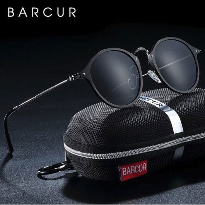 Lunettes de soleil - BARCUR - Modèle classique - Polarisées - Protection catégorie 3 - Aluminium
