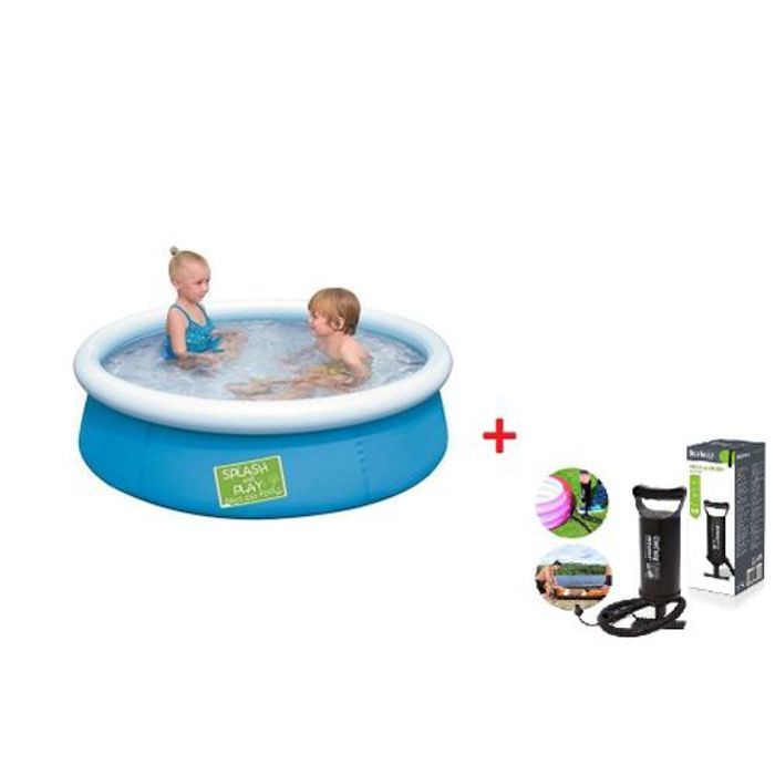 Piscine gonflable - BESTWAY - 1,52 m - Hauteur 38 cm - Pour enfants - Installation facile