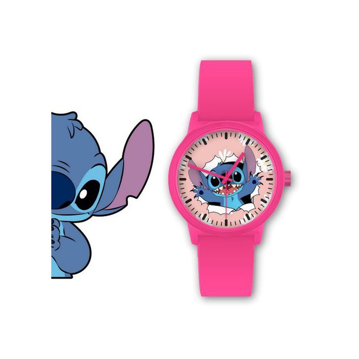 Lilo & Stitch plush watch kids cartoon montre à Quartz disney, serie