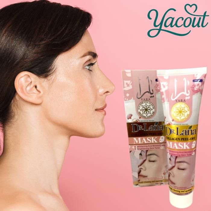Dr. Lana Masque Collagène Rose – Teint Lumineux & Nettoyage Profond