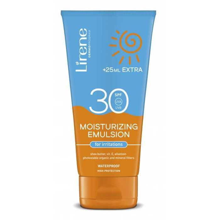 EMULSION CORPOREL SPF 30+ , POUR LES IRRITATIONS 175ML LIRENE