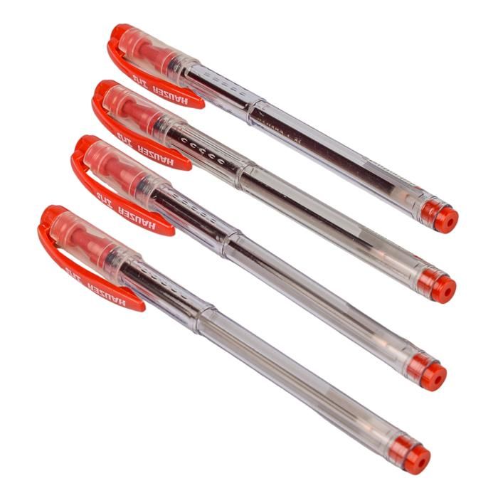 BLISTER DE 4STYLOS À BILLE CRISTAL IRIS COULEUR R