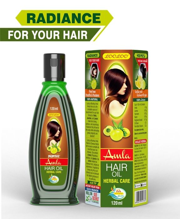 Huile capillaire - LooLoo - Mumtaz - 120 ml - 100% naturelle - Nourrissante - Tous types de cheveux