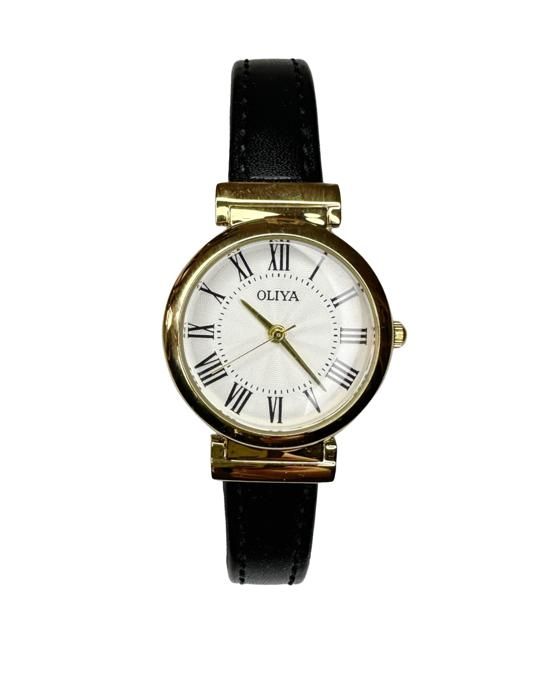 Montre - OLIYA - Élégante - Chic - Noir - Pour Femme