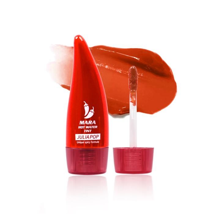 Juliapop Mara piment fort teinte à lèvres couleur 01 Orange Soda - 5ml