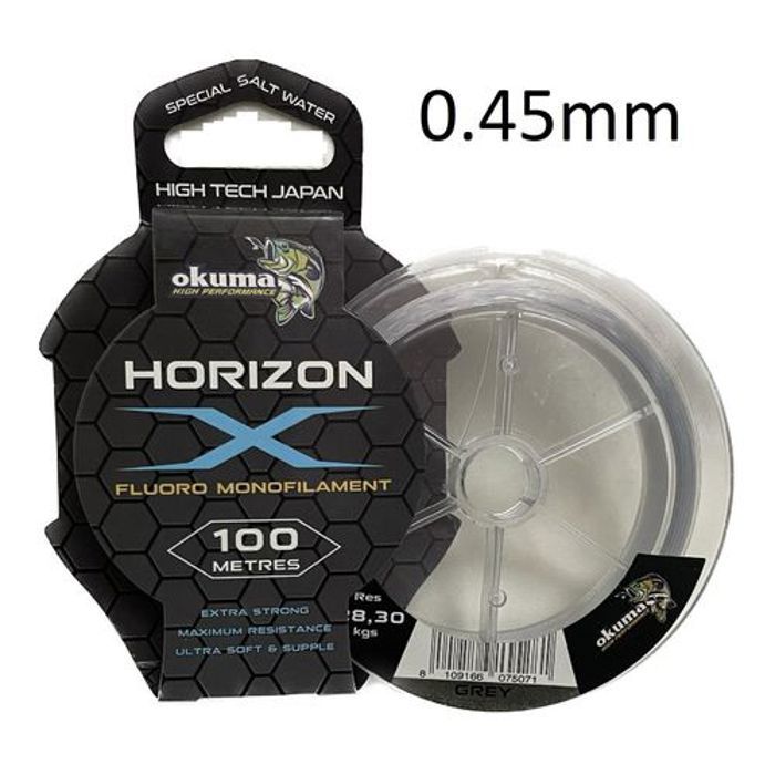Fil de pêche - OKUMA - HORIZON - Monofilament 100m - 0.45mm - 35.20kgs