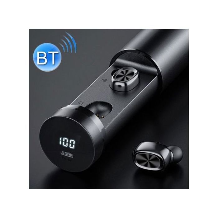 Écouteurs Bluetooth B9 - Affichage Numérique, Contrôle Tactile, Étanches, Sport