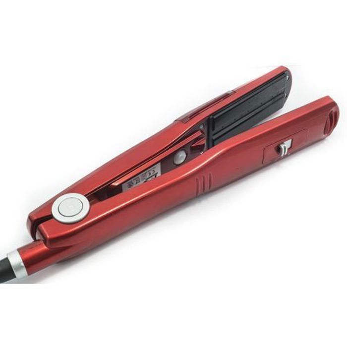 Lisseur Cheveux Vapeur - Original - Céramique - 5 Températures - Arrêt Automatique - 360° Cordon Pivotant