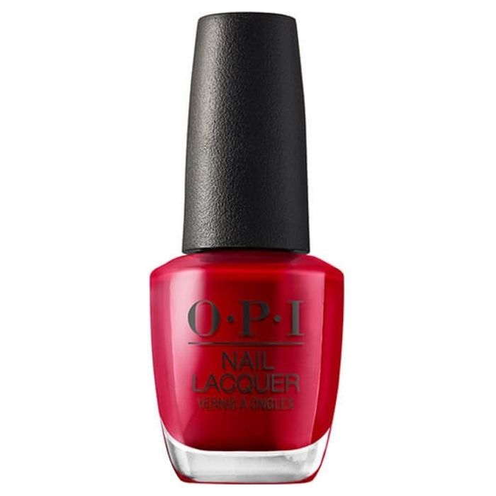 Vernis à ongles rouge OPI - Color So Hot It Berns - tenue 7 jours - 15ml
