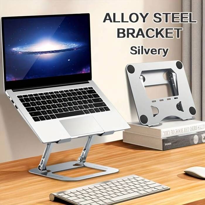 Support De D'ordinateur Notebook De Radiateur À Levage Vertical Infiniment Réglable En Alliage D'aluminium