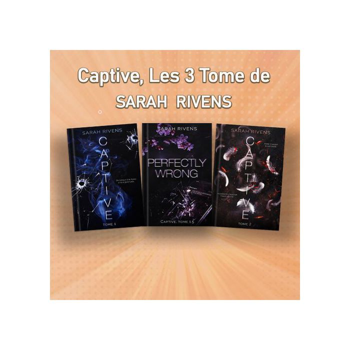 Livre - Captive série - Tome 1, 1.5 et 2 - Collection Captive - Auteurs variés