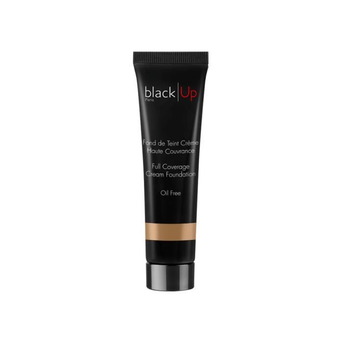 Fond de Teint Crème Haute Couvrance – 30ml –HC01B Black Up