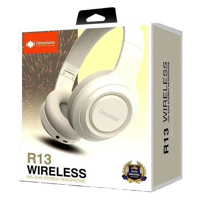 Casque Bandeau Sans Fil Microphone Portable Deepbass R13 écouteurs stéréo de jeu Pour téléphone smartphone