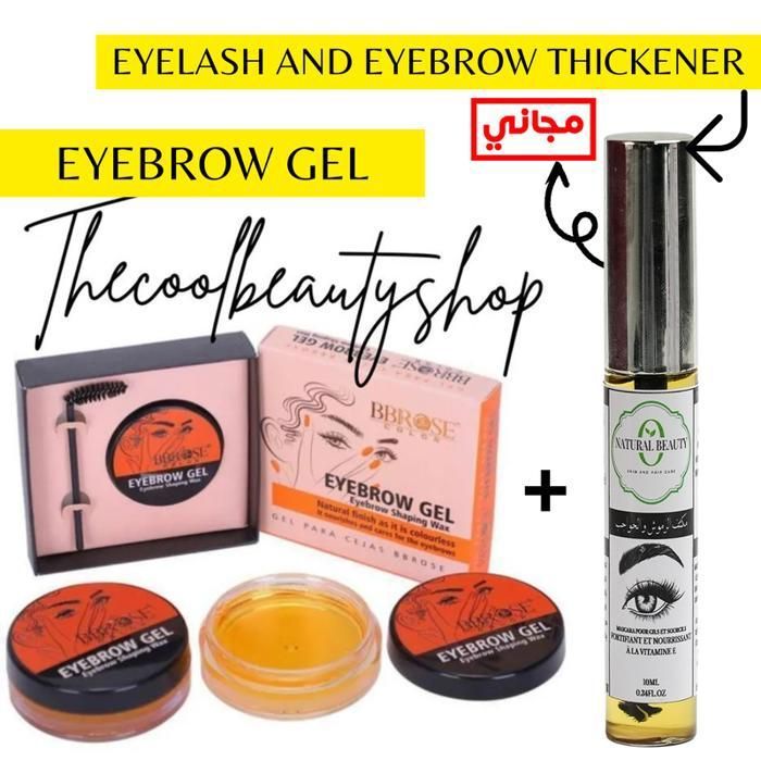 Gel à sourcils - BBROSE - Savon à sourcils - Incolore - Naturel - Effet plumé