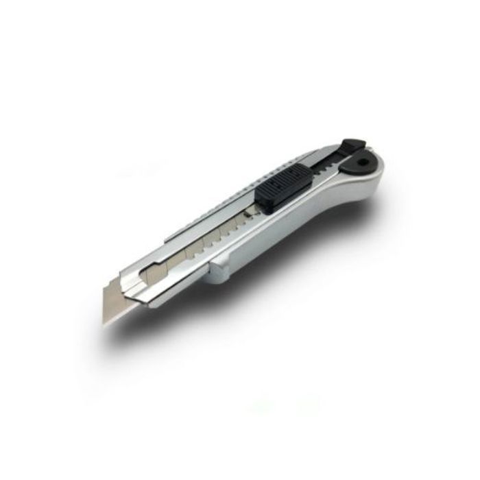 Couteau utilitaire en acier inoxydable, cutter de papier, papeterie de bricolage, outils pratiques(Couleur aléatoire)
