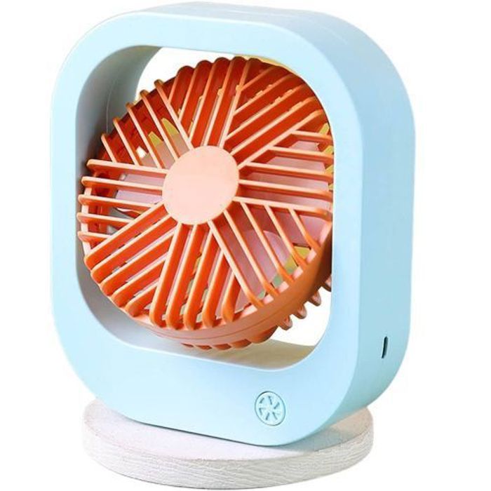 DIANDI Ventilateur Réglable Portable a Chargement USB Sortie d'air