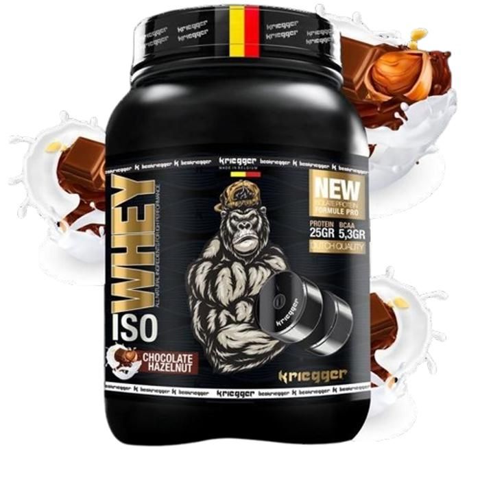 Iso Whey Kriegger Chocolate hazelnut - 908 g
