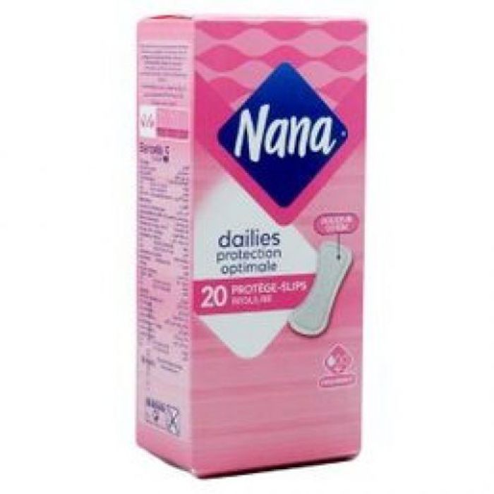 Protège-slip - NANA - Regular - 100% respirants - Hypoallergénique - 20 unités