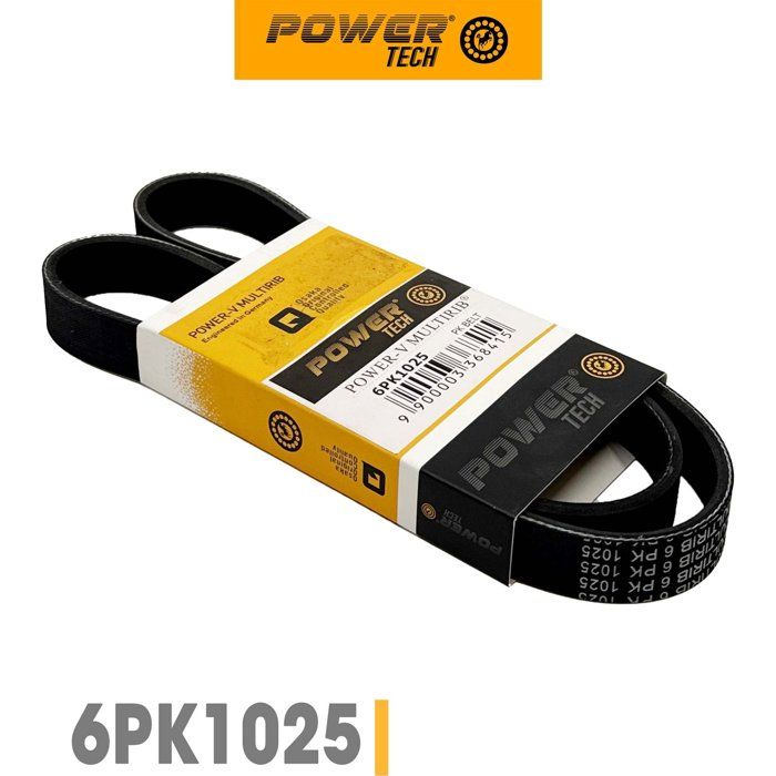 POWERTECH 6PK1025 COURROIE TRAPEZOIDALE A NERVURES