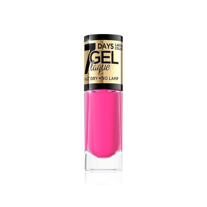 Vernis à ongle - EVELINE - Gel Laque 48 - 8 ml - Rose - Finition professionnelle - Sèche rapidement