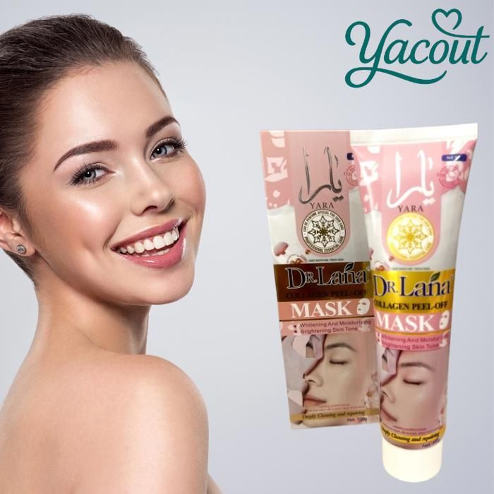 Masque Dépilable Collagène YARA Dr. Lana – Répare & Unifie le Teint