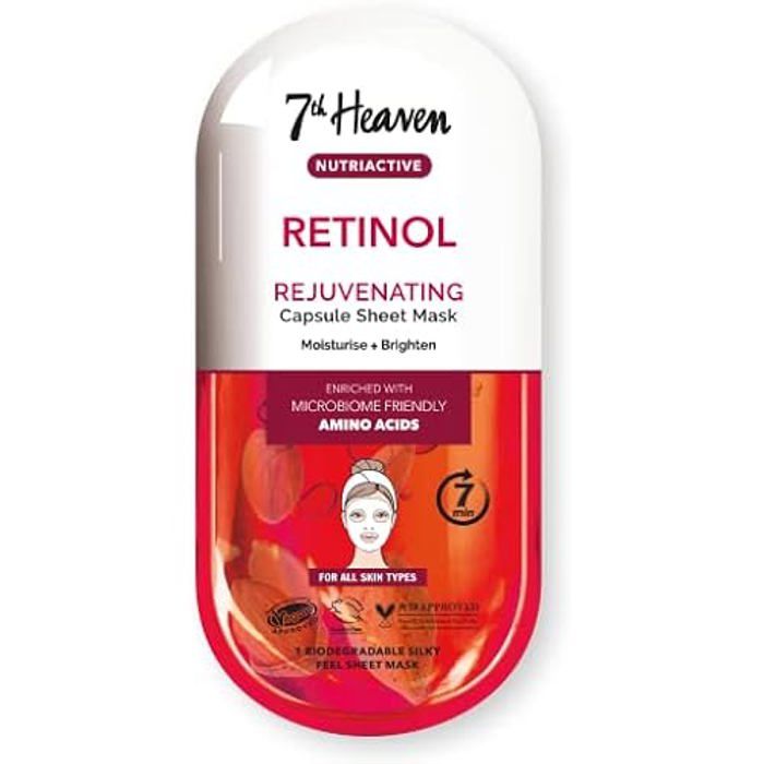 Masque facial - 7TH HEAVEN - Rétinol - Hydratant - Vegan - 75 ml