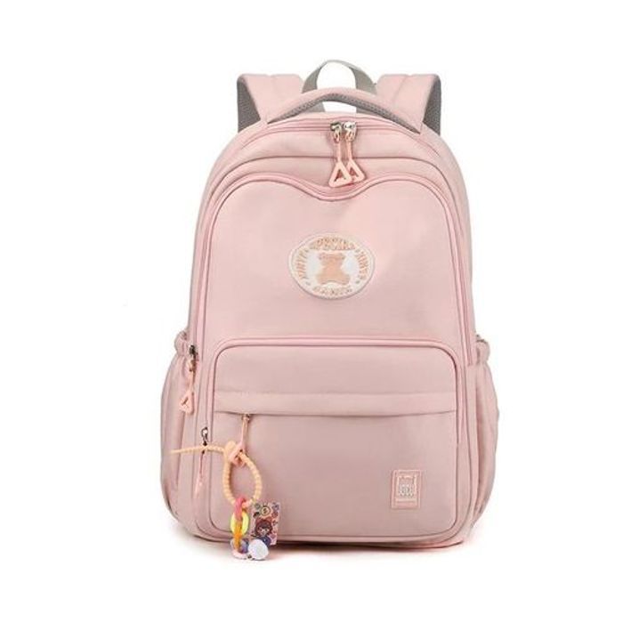 Sac à dos d'école, cartable pour PC, collège, lycée, scolaire, loisirs, voyage Rose