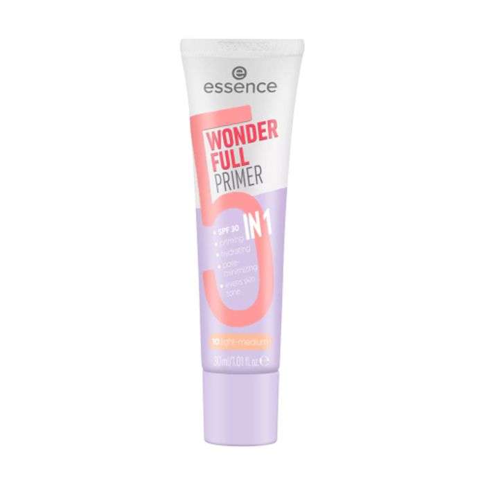 Base de maquillage - ESSENCE - Wonder Full 5-en-1 - 10: Light-medium - Hydratante - Matifiante