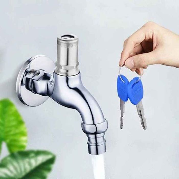 Robinet d'eau antivol avec clé de verrouillage,robinets pour cuisine et jardin