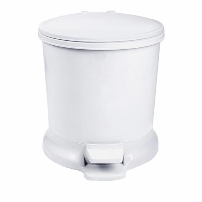 Poubelle à Pédale Ronde Avec Seau 5L