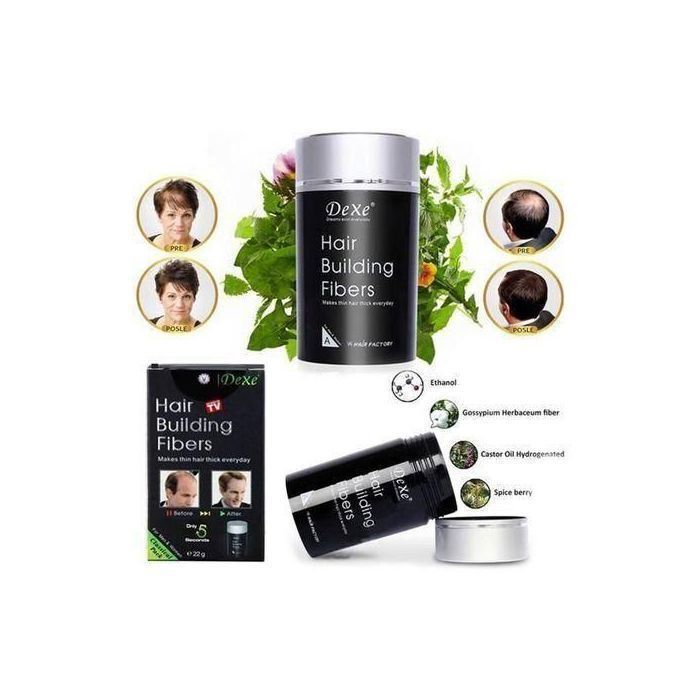 Poudre cheveux 22g - Fibres instantanées - Résistant à l'eau - Mixte
