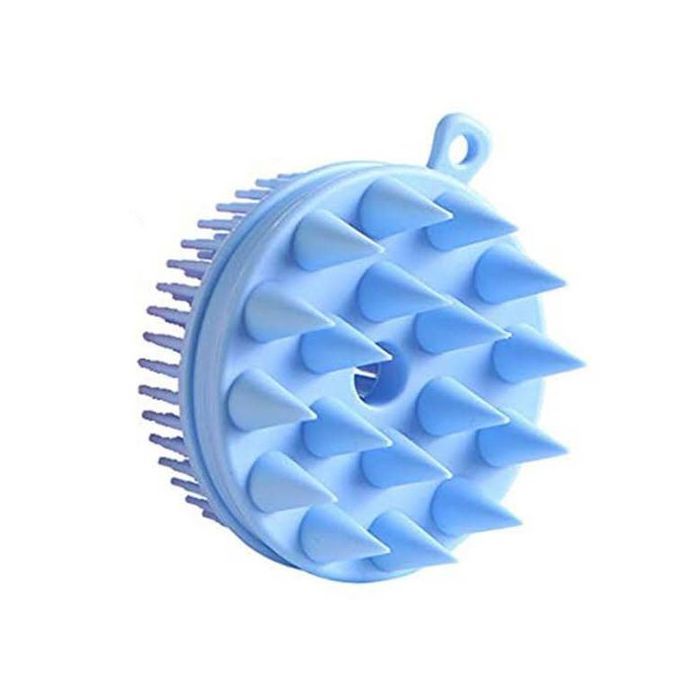 Brosse de bain et de shampoing en silicone