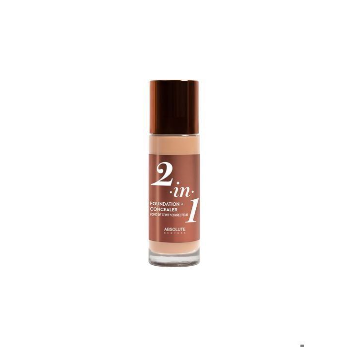 Fond de teint - ABSOLUTE NEW YORK - Correcteur 2 en 1 - Texture fluide - 35 ML - Pour tous types de peau