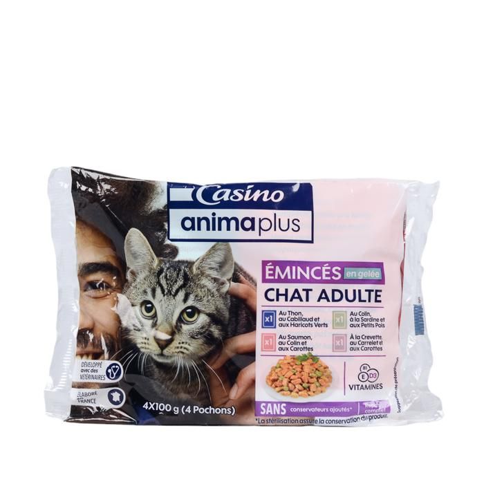 FLOWPACK POIS GELEE 4X100G COA ANIMAPLUS
