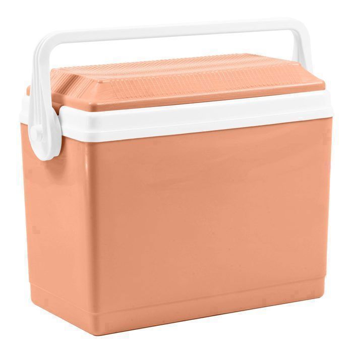 Glacière - Playa - Orange - Plastique rigide - Grande capacité 28L