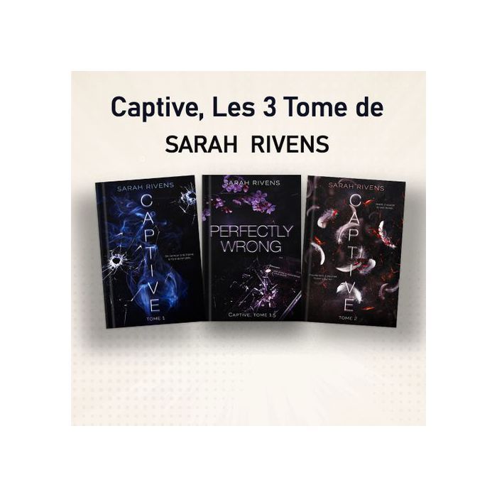Livre - Captive tome 1 - Romance - Fiction - Collection Captive